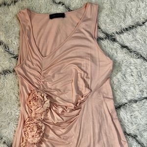 Cable & Gauge Soft Pink Sleeveless Top